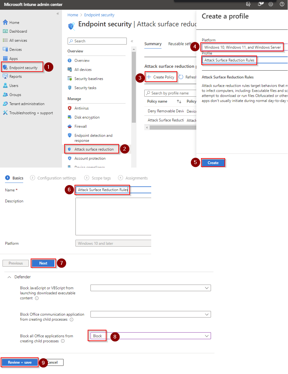 Block Office communication application from creating child processes